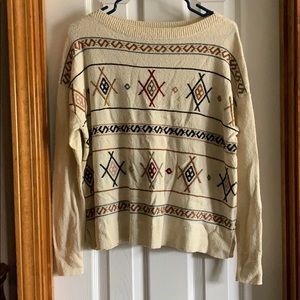 Madewell stitched sweater